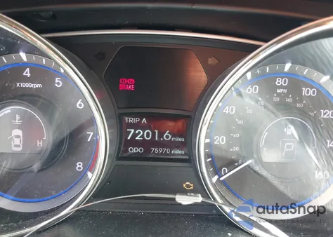 2013 Hyundai Sonata Gls из США, поврежденный, VIN 5NPEB4AC0DH624440